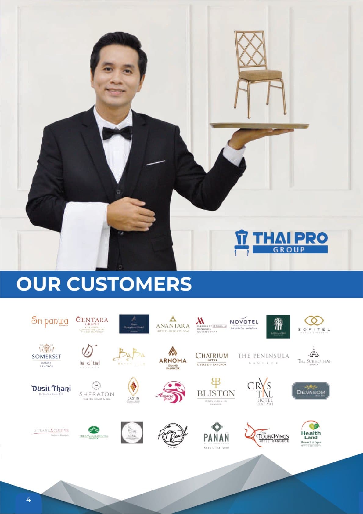 Sample catalogue page
