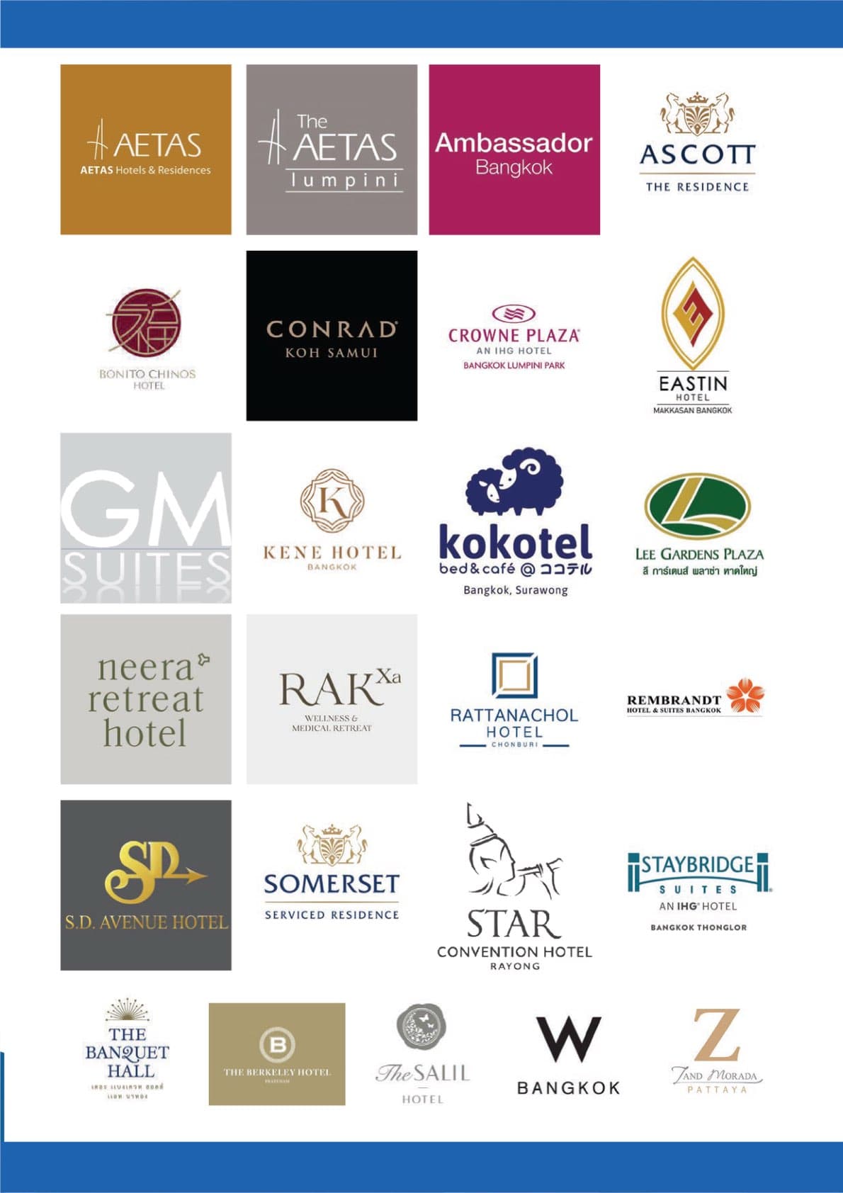 Thai Pro Furniture clients